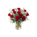 One Dozen Roses Arrangement