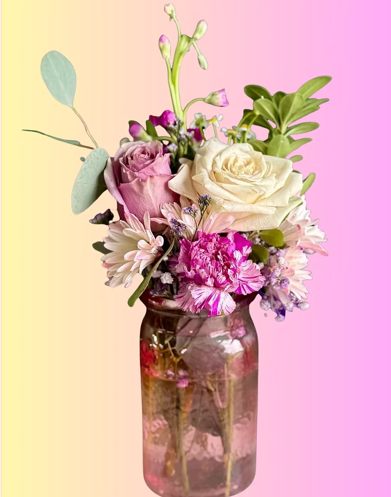 Blush & Bloom Flower Arrangement